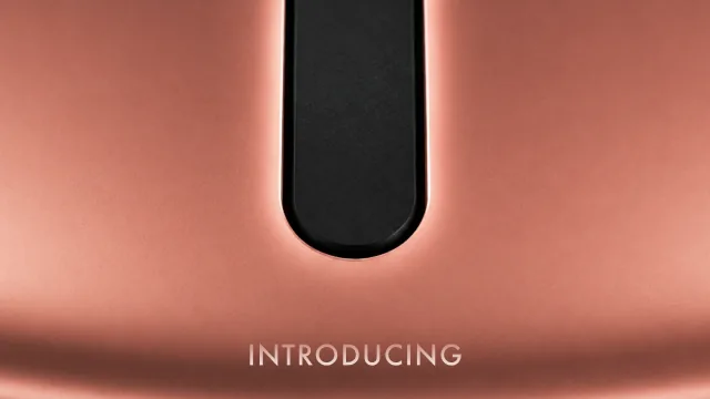 The top of the device with its single slot, above the word Introducing.